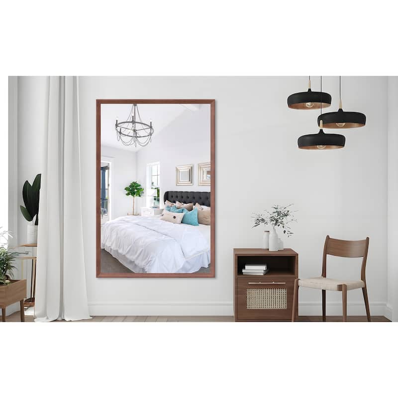 Oversized Modern Rectangle Bathroom Mirror