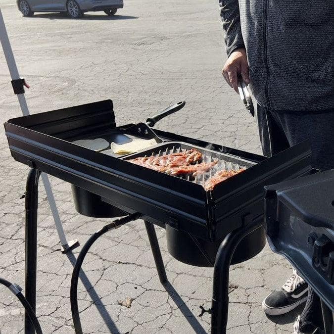 Flame King 200,000 BTU Heavy Duty Portable Propane 2-Burner Gas Stove