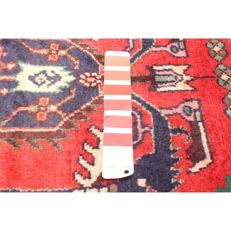 ECARPETGALLERY Hand-knotted Konya Anatolian Red Wool Rug - 2'9 x 8'11