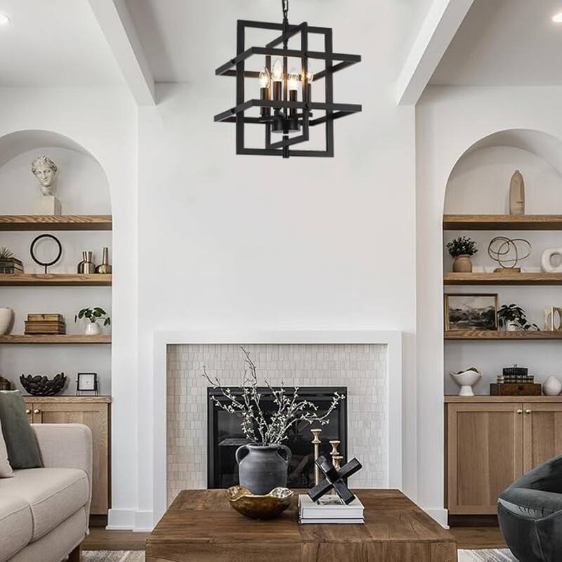 Modern hanging light black kitchenlight metal pendant light