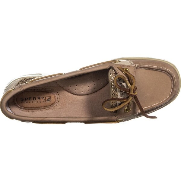 gold glitter sperrys