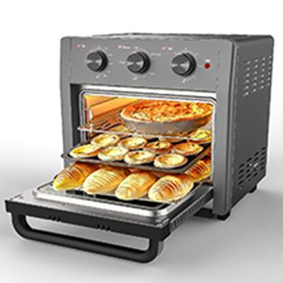 Air Fryer Toaster Oven Combo, WEESTA Convection Oven Countertop, Large Air Fryer with Accessories & E-Recipes, UL Certified