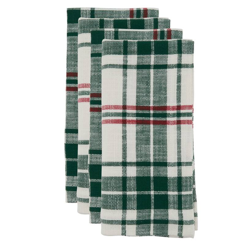 Cloth Table Napkins With Plaid Design (Set of 4) Bed Bath & Beyond 31426108
