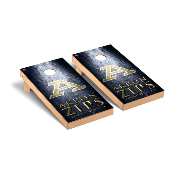 slide 2 of 5, Akron Zips Museum Cornhole Board Set