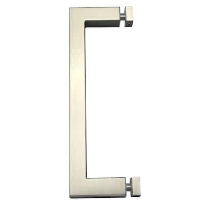 CEL 8" Square Tubing Singled-Sided Pull Handle for shower door