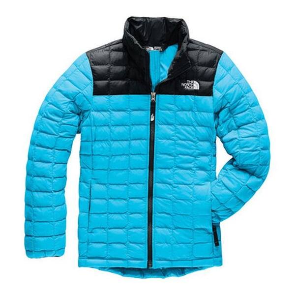 Shop The North Face Girls Thermoball Eco Winter Jacket Turquoise