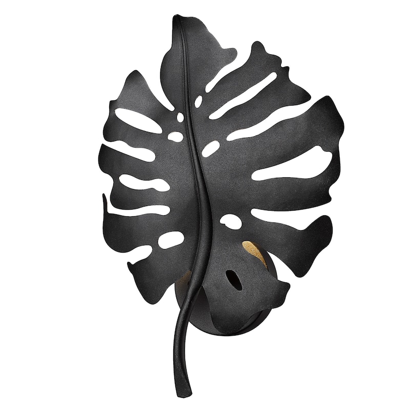 Wry Lighting Aruba 1-light Wall Sconce in Natural Black