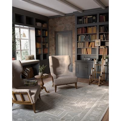 Momeni Nirvana Hand Woven Wool and Jute Medallion Area Rug