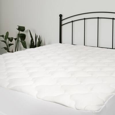 Kotter Home Rayon from Bamboo Mattress Pad with Fitted Skirt