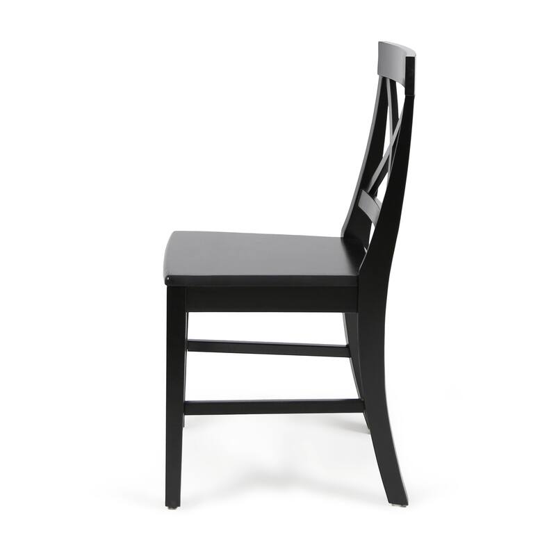 Multi-Purpose Dining Chairs Vintage Country Dining Chairs Black
