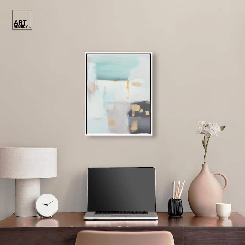 Misty Luxe III Canvas by Art Remedy