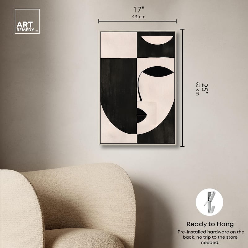 Divided Self II Canvas by Art Remedy
