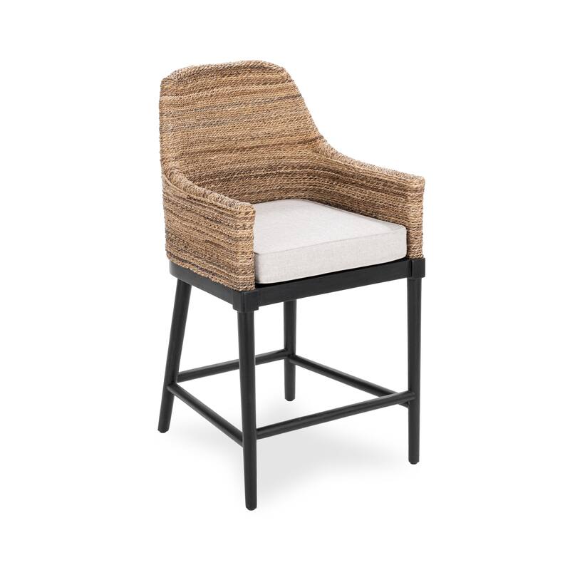 Rey Banana Leaf Counter Stool by Kosas Home