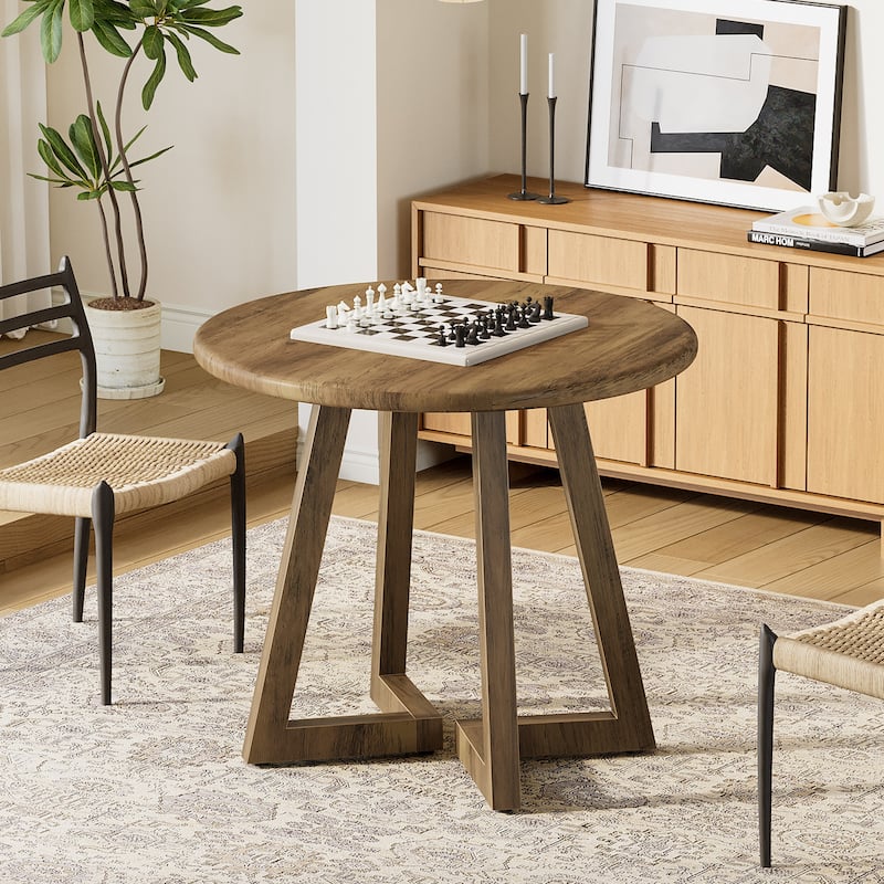 Small Round Conference Table for 4 People