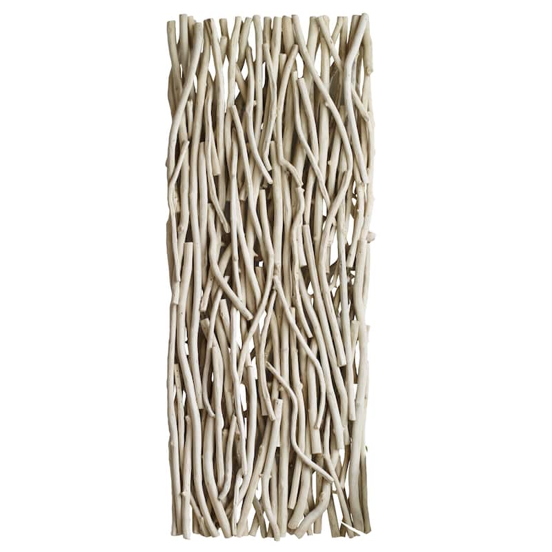 Uttermost Gathered Teak Bleached Wood Wall Decor