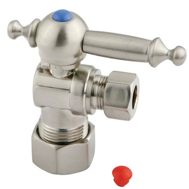 Kingston Brass Vintage Angle Stop with 5/8 Inch OD, 3/8 Inch OD and