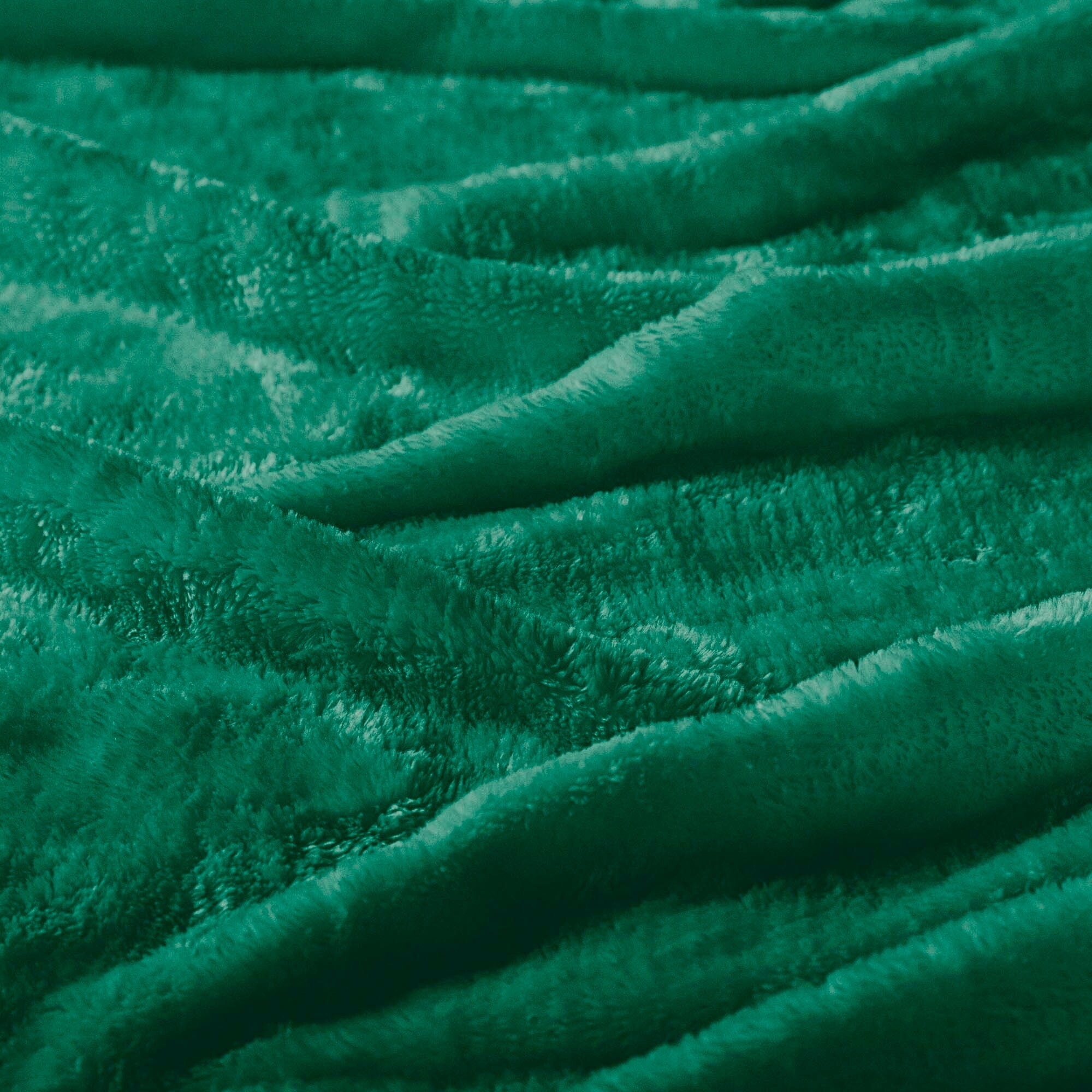 Superior Classic Solid Fleece Blanket Plush Medium Weight-image