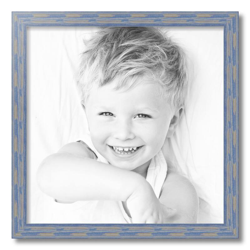 ArtToFrames Rustic Waves 20x20 Inch Picture Frame, 1.50 Inch Wood Poster Frame Available in Multiple Colors (56673-20x20)
