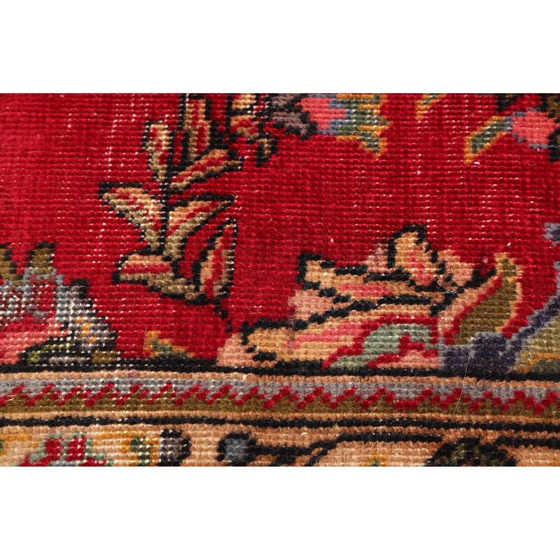 ECARPETGALLERY Hand-knotted Antalya Vintage Red Wool Rug - 5'11 x 9'2