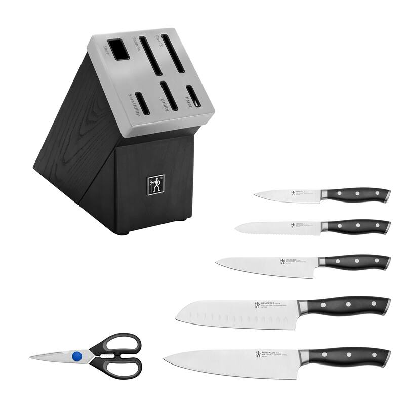 Henckels Nola 7-pc Self-Sharpening Knife Block Set