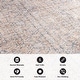 preview thumbnail 6 of 76, Vintage Washable Rug – Low Pile with Subtle Pattern, Perfect for Neutral Spaces in Living Room, Entryway, or Bedroom
