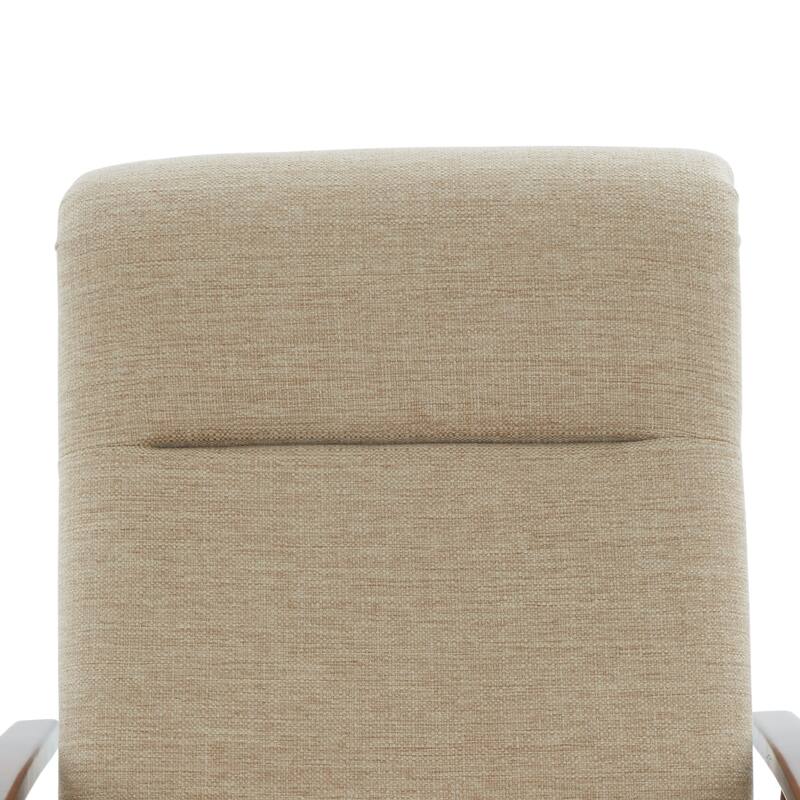 Taylor Wood Arm Push Back Recliner in Performance Fabric by Greyson Living