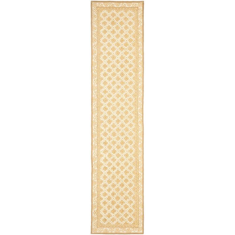SAFAVIEH Handmade Wilton Keli Country Floral Wool Rug
