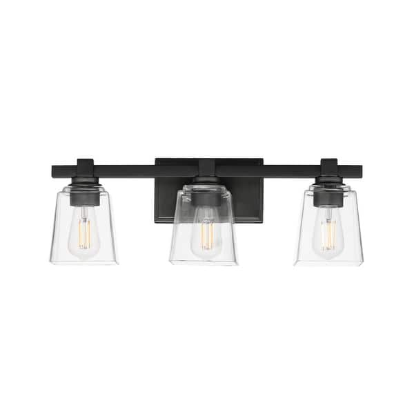 slide 2 of 10, Maxim 21383 Cubos 3 Light 8" Tall Wall Sconce Black