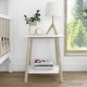 preview thumbnail 2 of 12, Max and Lily Scandinavian End Table Nightstand