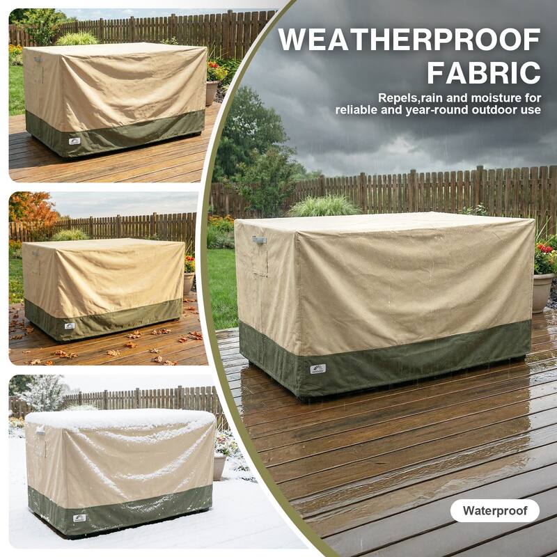 Aoodor Heavy Duty Patio Loveseat Cover