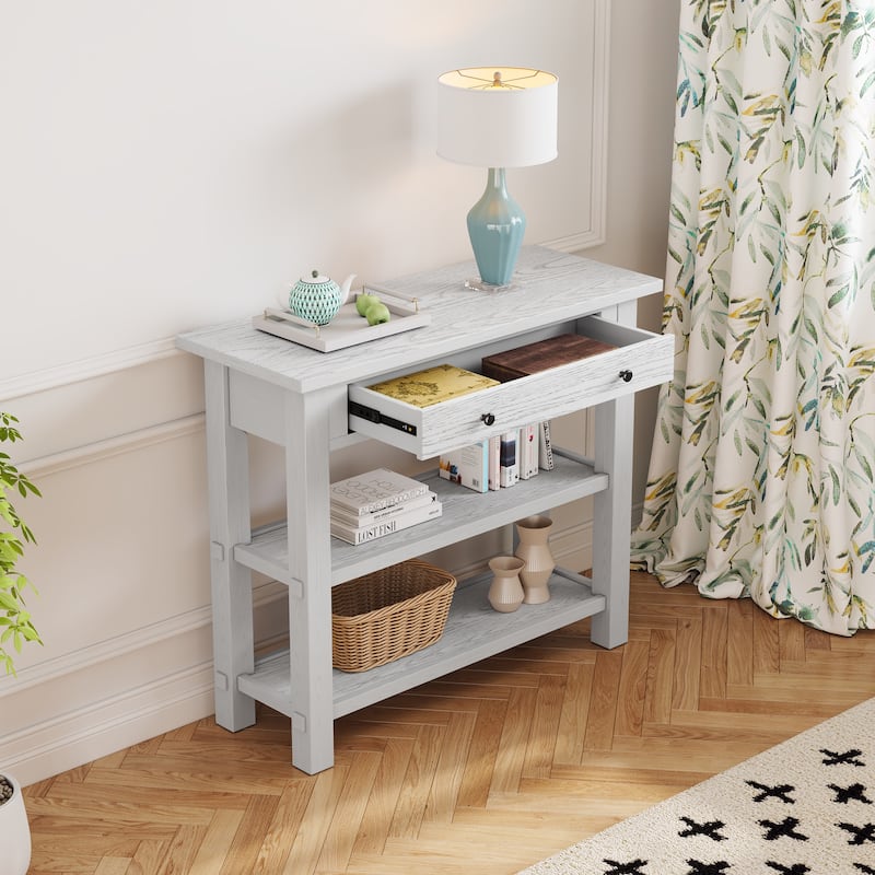 Entryway Table with Storage