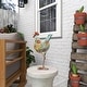 preview thumbnail 11 of 38, Metal Eclectic Garden Sculpture Birds 17 x 10 x 5