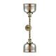 Option Antique Brass / Silver Plated Mercury