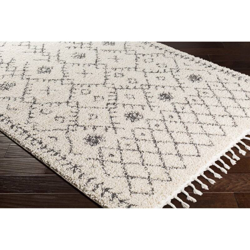 Livabliss Berber Shag Moroccan Shag Area Rug