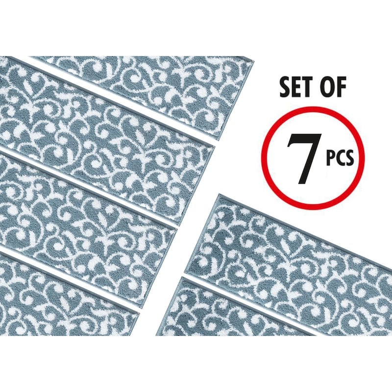 SussexHome Leaves Pattern Stair Treads
