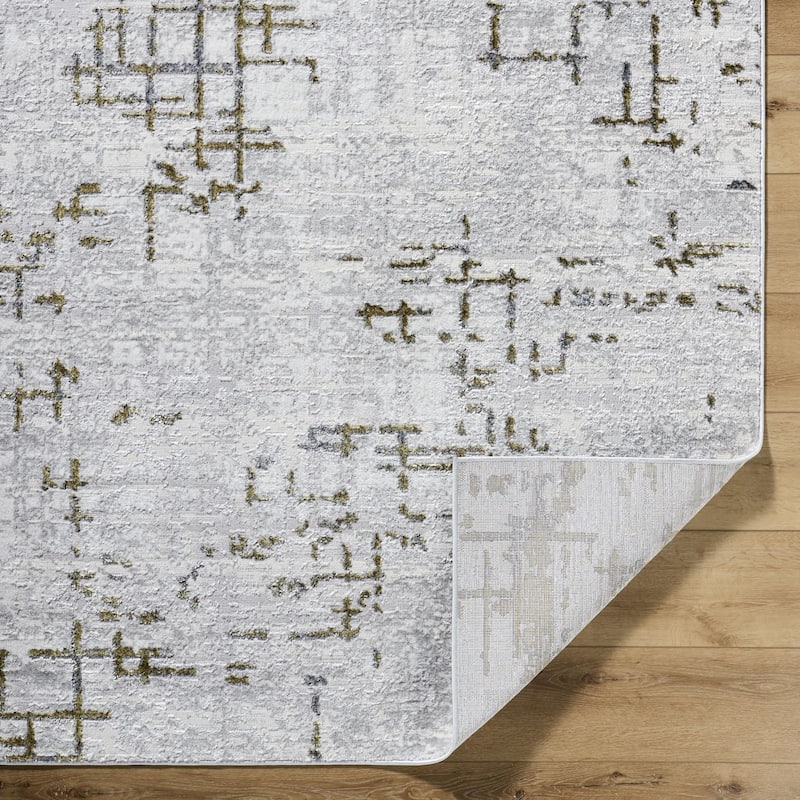 Livabliss Sunrise Modern Abstract Area Rug