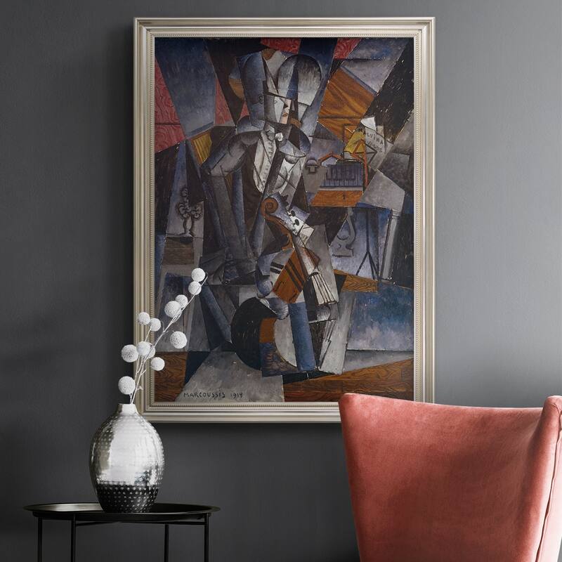 The Musician Premium Framed Canvas- Ready to Hang
