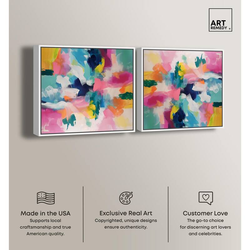 Cat Deco Canvas by Art Remedy