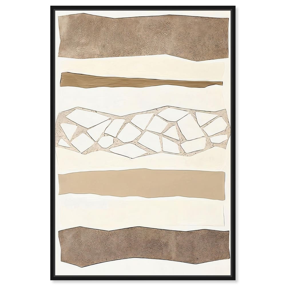 Relief Rifts I Canvas by Art Remedy