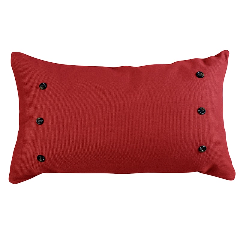 HiEnd Accents Prescott Large Oblong Lumbar Pillow, 21"x34"