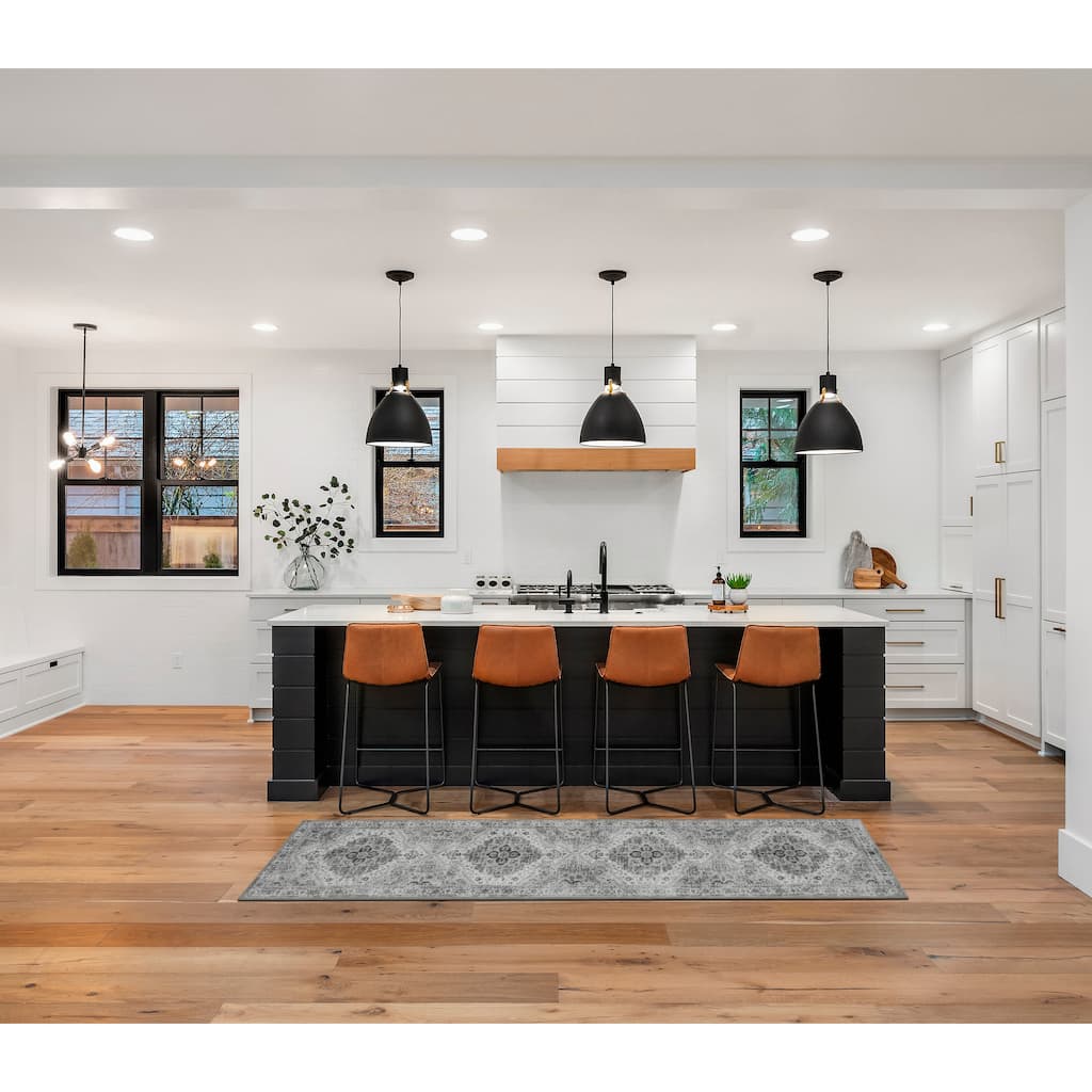 Creative Home Ideas Imagine Printed Chenille Rugs - 2' x 8'