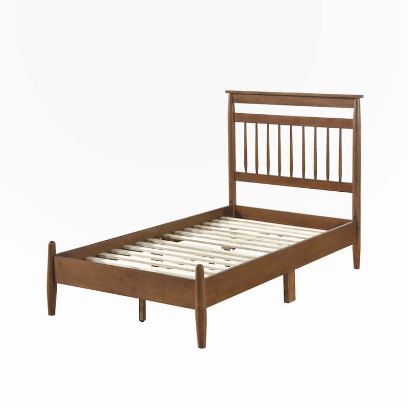 Transitional Design Twin Platform Bed