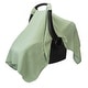 preview thumbnail 29 of 45, Comfy Cubs Baby Car Seat Cover - Infant Car Seat Cover for Sun with Large Size Car Seat Canopy Sage