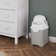 preview thumbnail 1 of 25, Foundations Mini Diaper Pail Gray
