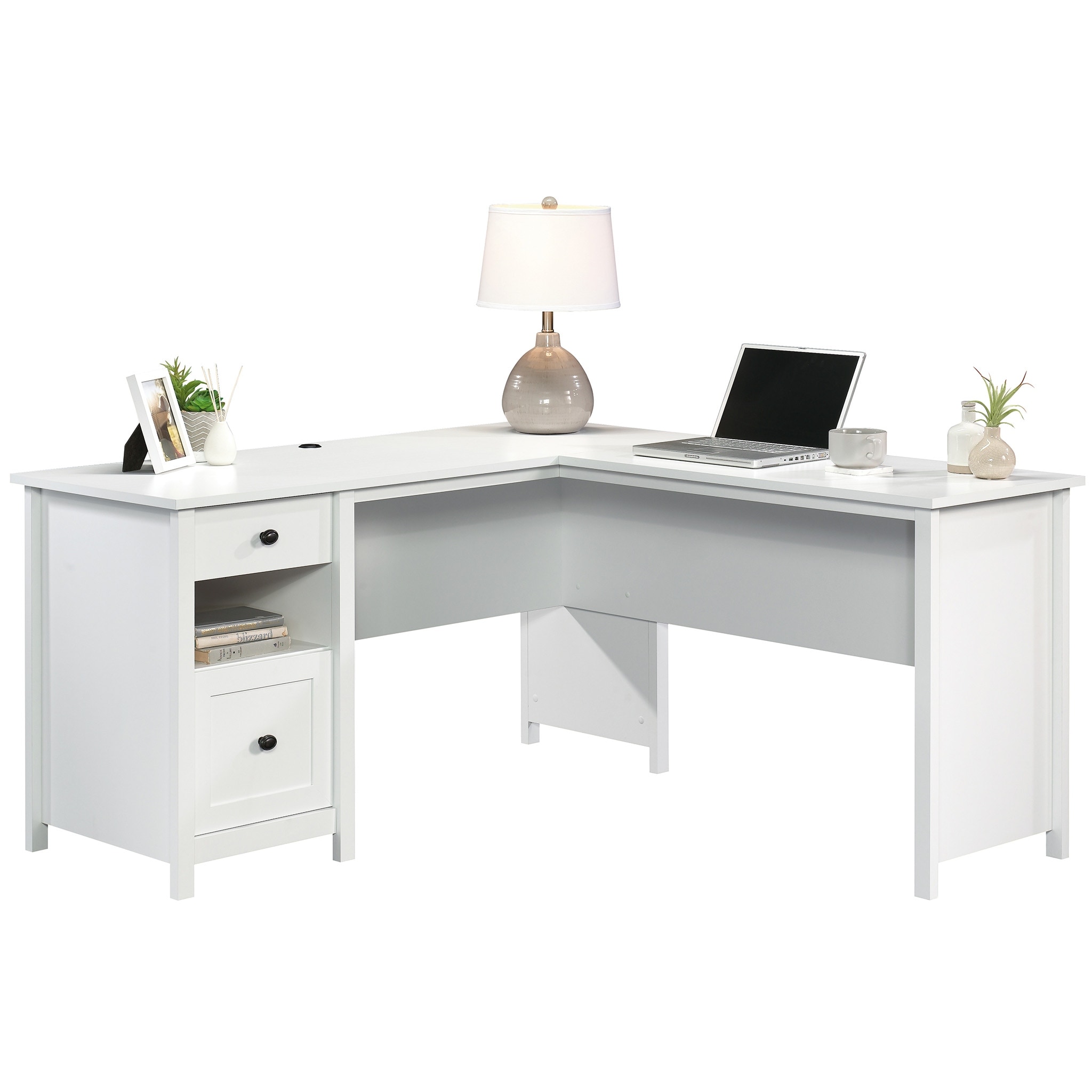 Stylish L-Shaped Home Office Desk (61