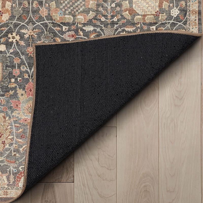 Well Woven Apollo Serapi Vienna Medallon Vintage Flat-Weave Area Rug