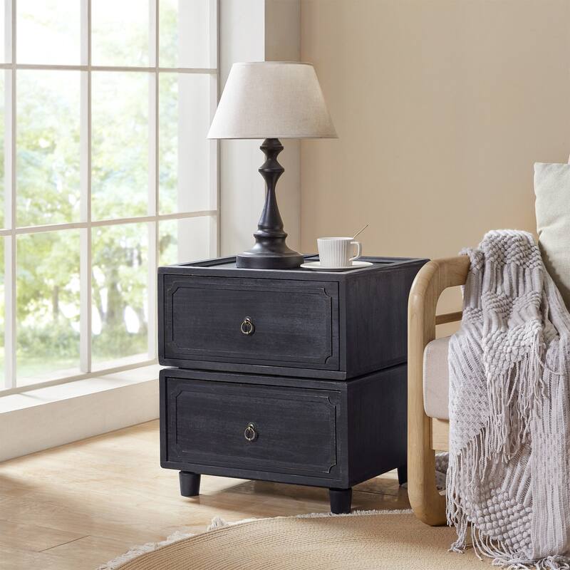 Greg Transitional 2 - Drawer Nightstand with Multiple Configurations by HULALA HOME
