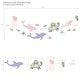 preview thumbnail 2 of 2, Lambs & Ivy Sea Dreams Dolphins/Turtles/Fish Underwater/Nautical Wall Decals