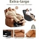 preview thumbnail 1 of 19, 360° Swivel Oversized Recliner Chairs with Heat and Massage