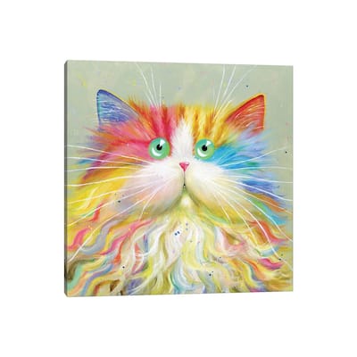 iCanvas "Mousta Chou" by Kim Haskins Canvas Print